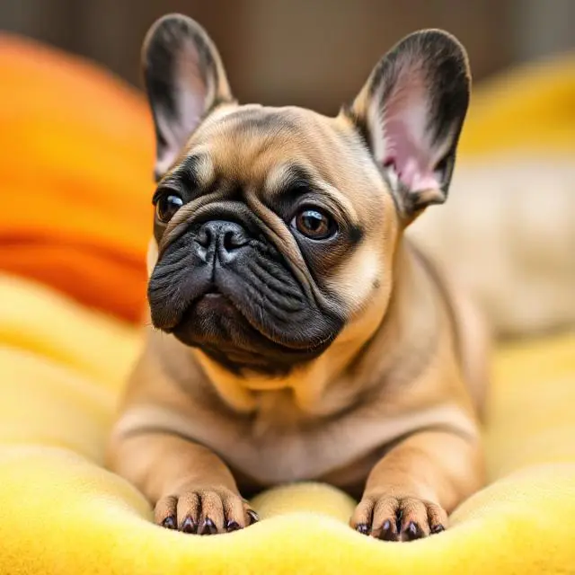 Fluffy French Bulldog