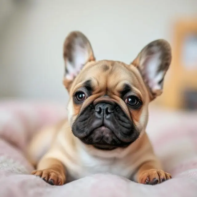 Fluffy French Bulldog