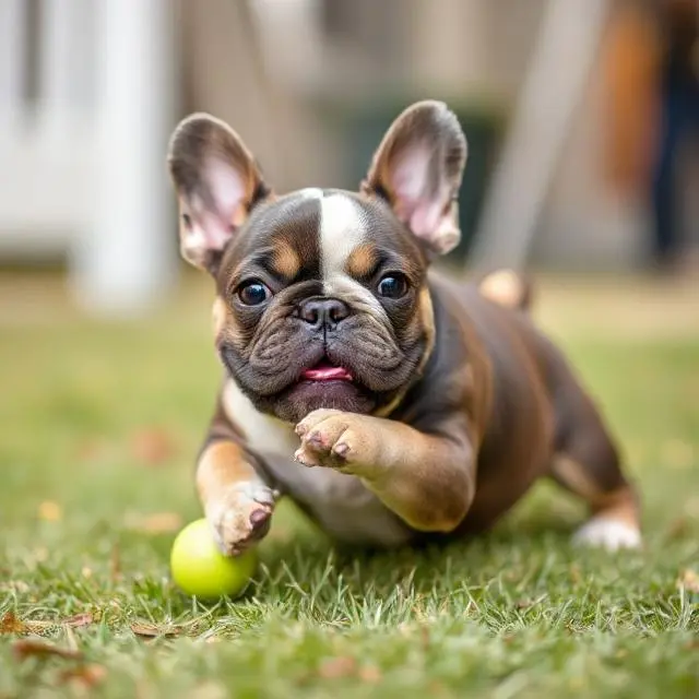 Fluffy French Bulldog