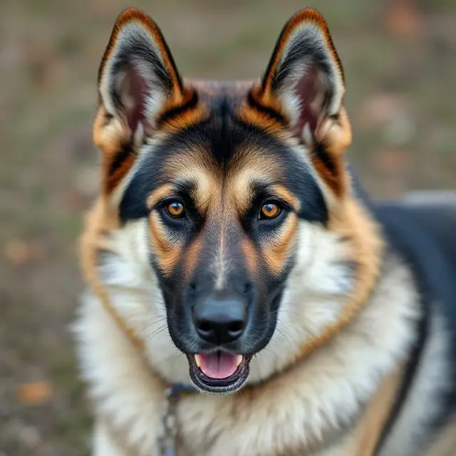 Mix German Shepherd and Husky